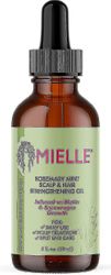 3st Mielle Rosemary Mint Scalp &; Hårstärkande olja för hälsosam hårväxt, 2 oz 1PCS