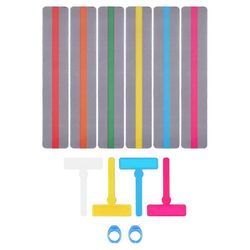 12 kpl värikkäitä lukuvälineitä lapsille ADHD-työkalut Lukihäiriötyökalujen lukuopasnauhat Speed Readi