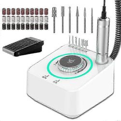 40000rpm sähköinen kynsipora ammattimainen manikyyrikone harjattomilla moottorikynsillä hiomakone Hiekkalaatikko Kynsisalongin kiillotuslaitteet IS...