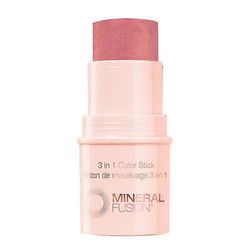 Mineral Fusion 3-in-1 ruusuke vaaleanpunainen väritikku, 0.18 oz