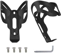 Linkrunning Cykel vandflaskeholder, aluminiumslegeret cykel vandflaske bur mountainbike tilbehør til landevejscykler Cykling Let holdbar, 2 pakke