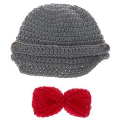 900c 1 Sæt Baby Kostume Suspender Hat Bukser Bowknot Tie Cosplay Sød Sjov Clothin