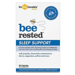 UnBEElievable Health Bee Rested Sleep Support -kapselit 20 (BEE05)