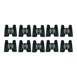 10PCS lasten mini binokulaarinen kaukoputkilelu kompassi mini teleskooppilelu Musta 7.5X8X8.5CM