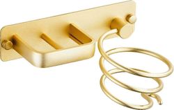 Hiustenkuivaajan pidike Hiustenkuivaaja Suoristusasema Seinälle asennettava kierrehylly Kiinnike Jalusta Ripustin Järjestäjä Puhallussäilytys kaape...