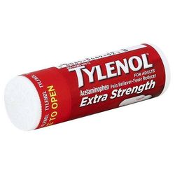 Tylenol Extra Strength Pain Reliever Fever Reducer Caplets, 10 Count