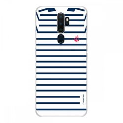 Crazy Kase Hull For Oppo A9 2020 I Silikone Soft 1 Mm, Marinière