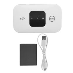 Kannettava Wifi nopea valkoinen kannettava pieni 4g mobiili wifi hotspot-reititin puhelimelle kannettava pöytätietokone