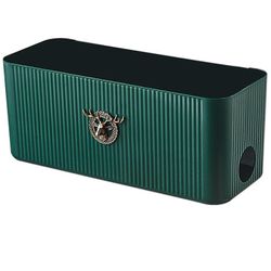 Ylellinen kaapelinhallinnan järjestäjälaatikko kannen johdon järjestäjälaatikolla piilottaaksesi ja piilottaaksesi