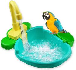 Augro Lintu automaattinen kylpyamme, lintujen syöttölaite lemmikkieläinten uima-allas uima-allas lelukylpy suihkuvesiautomaatti useimmille lintuhäk...