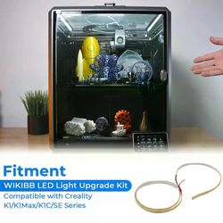 LED-valosarjan päivitys kaikille Creality K1 -sarjan 3D-tulostimille K1/K1Max/K1C/SE