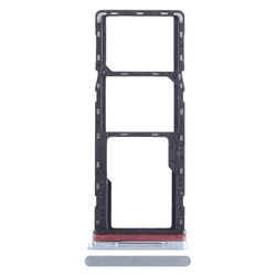 Infinix Hot 11 x662 SIM-korttikelkka + SIM-korttikelkka + Micro SD -korttikelkka (hopea)