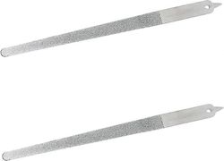 2025 Uusin malli 2PC 8 Diamond Dust Kynsiviila - Ruostumattomasta teräksestä valmistettu kynsipastone - 9 tuumaa