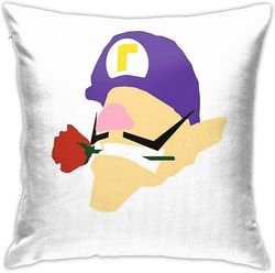 Minimalistinen Waluigi-tyynynheittotyynynpäällinen sisustustyynyliina sohvan makuuhuoneeseen 18"x18"