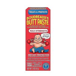 Boudreaux's Boudreaux n Butt Liitä vaippaihottuma voide, suurin vahvuus 2 Oz