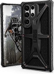 Suunniteltu Samsung Galaxy S22 Ultra Case Kevlar Black kestävälle kevyelle ohuelle iskunkestävälle Premium Monarch -suojakuorelle, [6,8 tuuman näyttö]