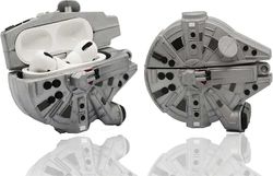 Airpods Pro -kotelon kansi, 3D-sarjakuva pehmeä silikonisuojakansi Millenium Falcon Fashion