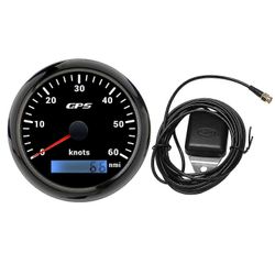 85 mm:n GPS-merinopeusmittari 0-60 meripeninkulmaa 7-värisellä taustavalolla GPS-matkamittarin kanssa yhteensopiva Marin