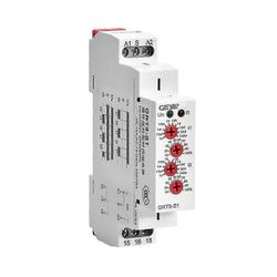 Epäsymmetrinen sykliajastinrele Grt8-s2 AC / dc12-240V 16A elektroninen toistorele Grt8-s1 valkoinen