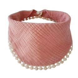 900c Baby spædbørn Fodring Bibs Blød ren bomuld Bandana Spyt Håndklæde Toddler Triangle Savol Tørklæde Nyfødt Burp Klud