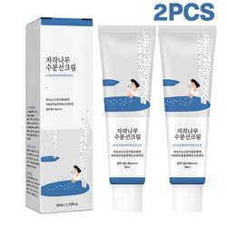 1/2pcs solkrem koreansk bjørk solkrem SPF 50+ Pa++++ solkrem Langvarig 2 stk.