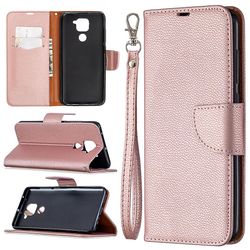Gangxun Flip taske til Xiaomi Redmi Note 9 Pink