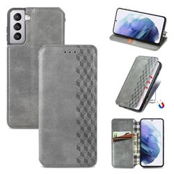 Gangxun Sag til Samsung Galaxy S21 Plus Flip Cover Tegnebog Flip Cover Tegnebog Magnetisk Beskyttende Handytasche sag Etui - Grå