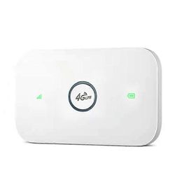 4G-reititin langaton Wifi-modeemi SIM-korttireititin Mifi Pocket Hotspot 8 Wifi-käyttäjälle kannettava Wifi-reititin Valkoinen