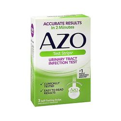 Azo Atso-virtsatieinfektion testiliuskat, 3 kreiviä (1 kpl pakkaus)