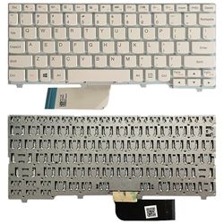 Us Version Tastatur til Lenovo Ideapad 100s 100s-11iby Hvid