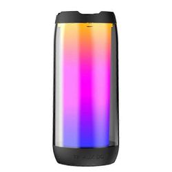 PULSE4 Bluetooth-kaiutin ääni langaton subwoofer TWS HI FI stereomelunvaimennus kannettava ulkona värikäs kortti subwoofer Musta