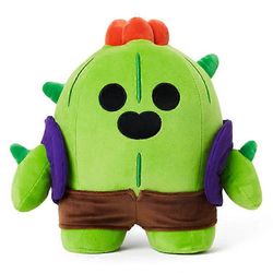Sopii sarjakuva Brawl Spike Doll Pehmo Leon Doll Hero Lelu Käsi Hahmo Pelilahja Piikki 17-25cm