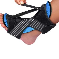 Justerbar Plantar Fasciitis Nat splint fod blå