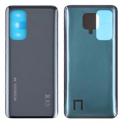Yhteensopiva Xiaomi Mi 10T Pro 5G M2007J3SG / Mi 10T 5G M2007J3SY takaakun kotelon kannen vaihto Musta