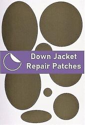 Down Jacket Repair Patches Pre-cut, selvklebende, myk, vanntett Junmai Olivengrønn