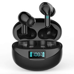 I17 TWS ørepropper In-Ear Sports Bluetooth Headset IPX5 vannbestandige hodetelefoner med digital skjerm