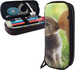 Kerota AI1866 kani pari tulostaa läppä nahka penaali korkeakoulu koulu kynälaatikko laukku toimisto kynäkynäkotelot järjestäjä tyttö poika aikuinen...