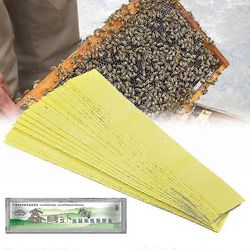 Sztxj 40kpl Varroa-kaistaleet fluvalinaatti mehiläisten punkkien tappajahoitotyökalu Mehiläishoidon tuholaistorjunta