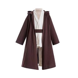 Jediviitta Viitta Luke Skywalker -puku Luke Skywalker -asut lapsille Jedi Cosplay Luke Skywalker -viitta Halloween-taapero 7-9Y