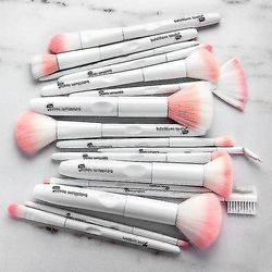 17pcs Komplet Kit Pulver Øjenskygge Brush Facial Foundation Makeup Børster|makeup Brush Kit