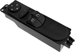 Xqday 1 x 7 pin vindue regulator Switch vindueskontakt forreste venstre vindue til Mercedes W639 Vito A6395450913