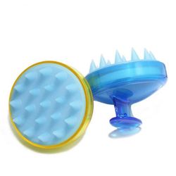 Silikone Hoved Body Massager Shampoo Hovedbund Massage Brush Hår Vask Comb Body Shower Brush Bath Spa slankende Massage Brush