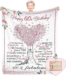 60-års fødselsdagsgaver til kvinder, gaver til 60-årig kvinde, 60 fødselsdagsgaver til kvinder, gave til 60-års fødselsdag til kvinder, 60-års føds...