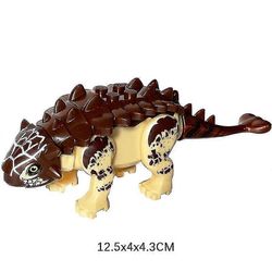 Jurassic Dinosaur Building Block Lelu Rex Raptor Ankylosaurus Joululahja 151