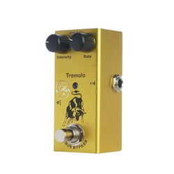 Allbestlife Tremolo guitar effekt pedal med abs control drejeknapper Mini enkelt pedal