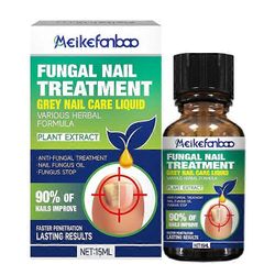 unbrand Varpaankynsienen hoito Extra Strength, kynsien korjausnestemäinen liuos teepuuöljyllä värjäytyneille ja vaurioituneille kynsille, 15 ml kyn...