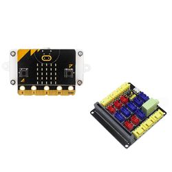 Bbc Microbit V2.0 -emolevy: Johdatus graafiseen ohjelmointiin Python Programmable Learn -sovelluksessa musta