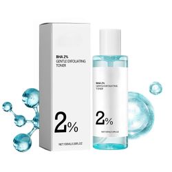 unbrand 2% BHA hellävarainen kuoriva kasvovesi, mieto kasvokuorinta, salisyylihappo huokosille ja talille, teepuuuute, hyaluronihappo, keramidit