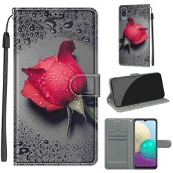 Foxdock Etui til Samsung Galaxy M02 Love Rose Mobile Cover