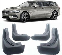 Aidot valetut roiskesuojat Roiskeläpät vuosille 2019-2024 Volvo V60 MK II Estate